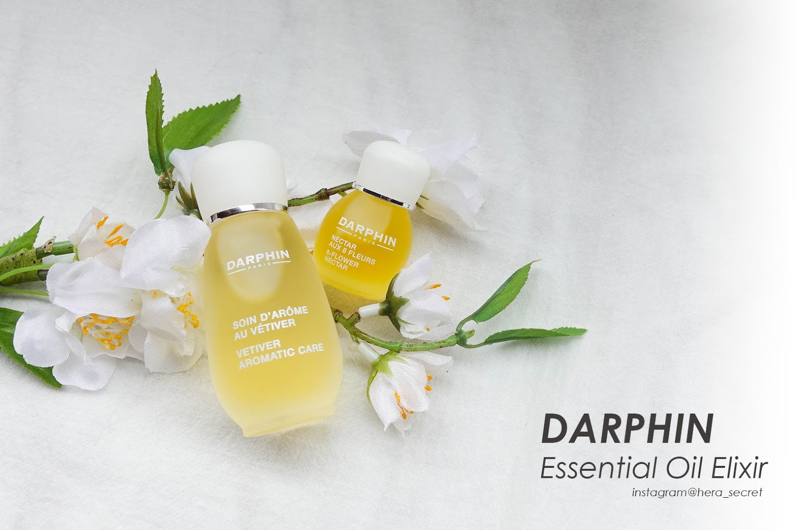 【保養】改寫美好肌膚的幸福篇章 💗 Darphin芳香精露 – 岩蘭草 & 百妍極緻芳香精露